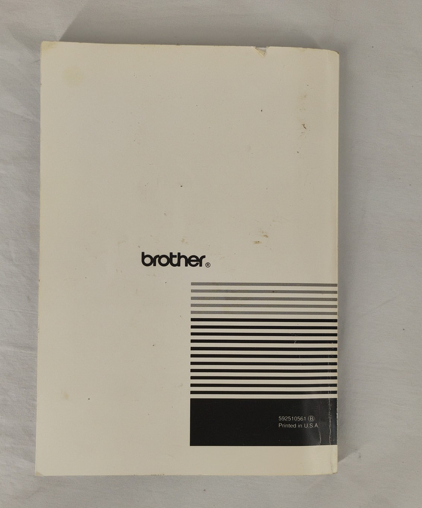 Brother WP-3400 Word Processor User's Guide (Manual Only )