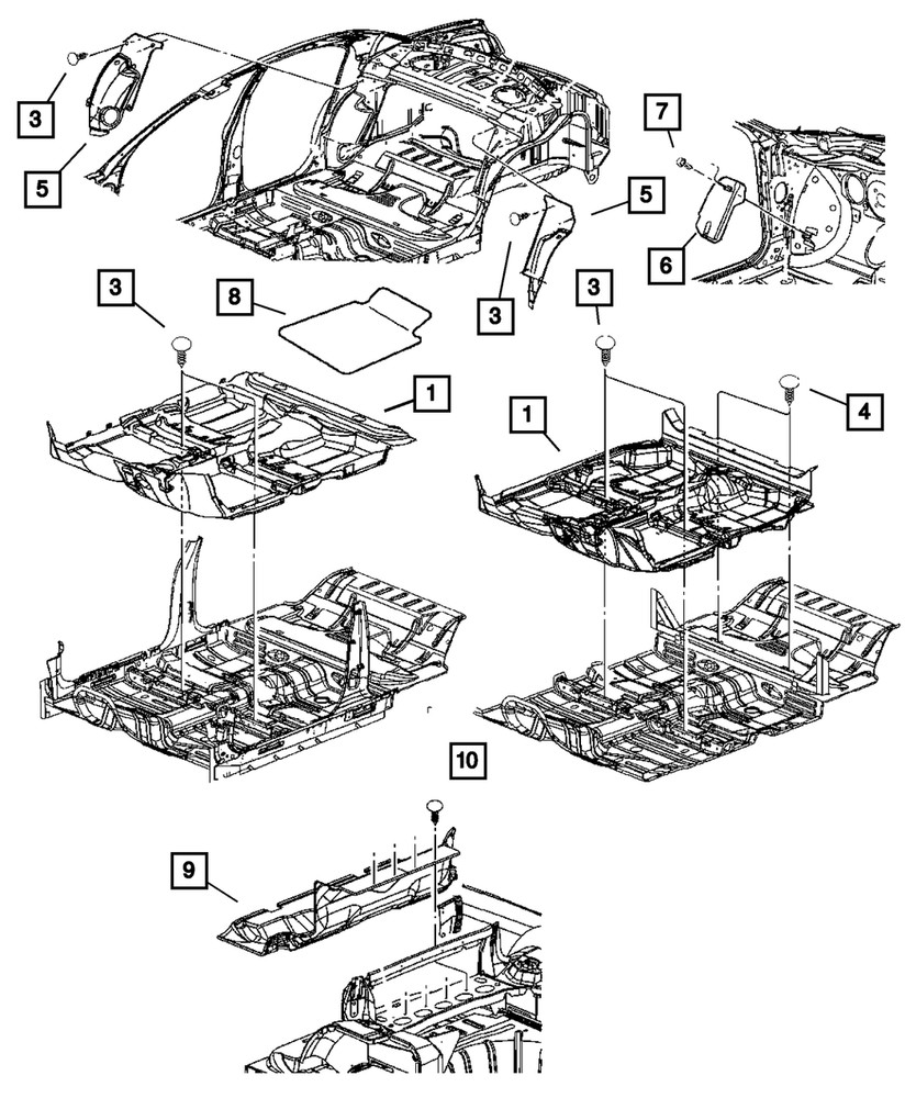 Genuine Mopar Pin 6503221