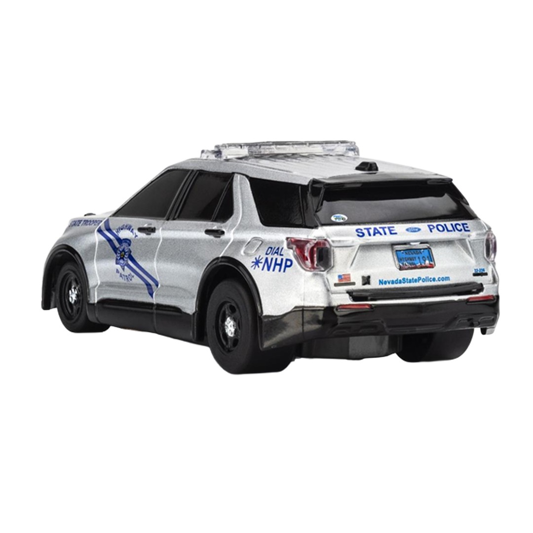 AFX Racing 22105 Police Interceptor Mega G+ w/ Drive Lights HO Slot Car