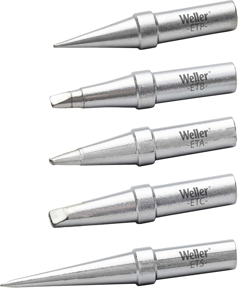 Weller ET Series Replacement Tips - 5 Pcs