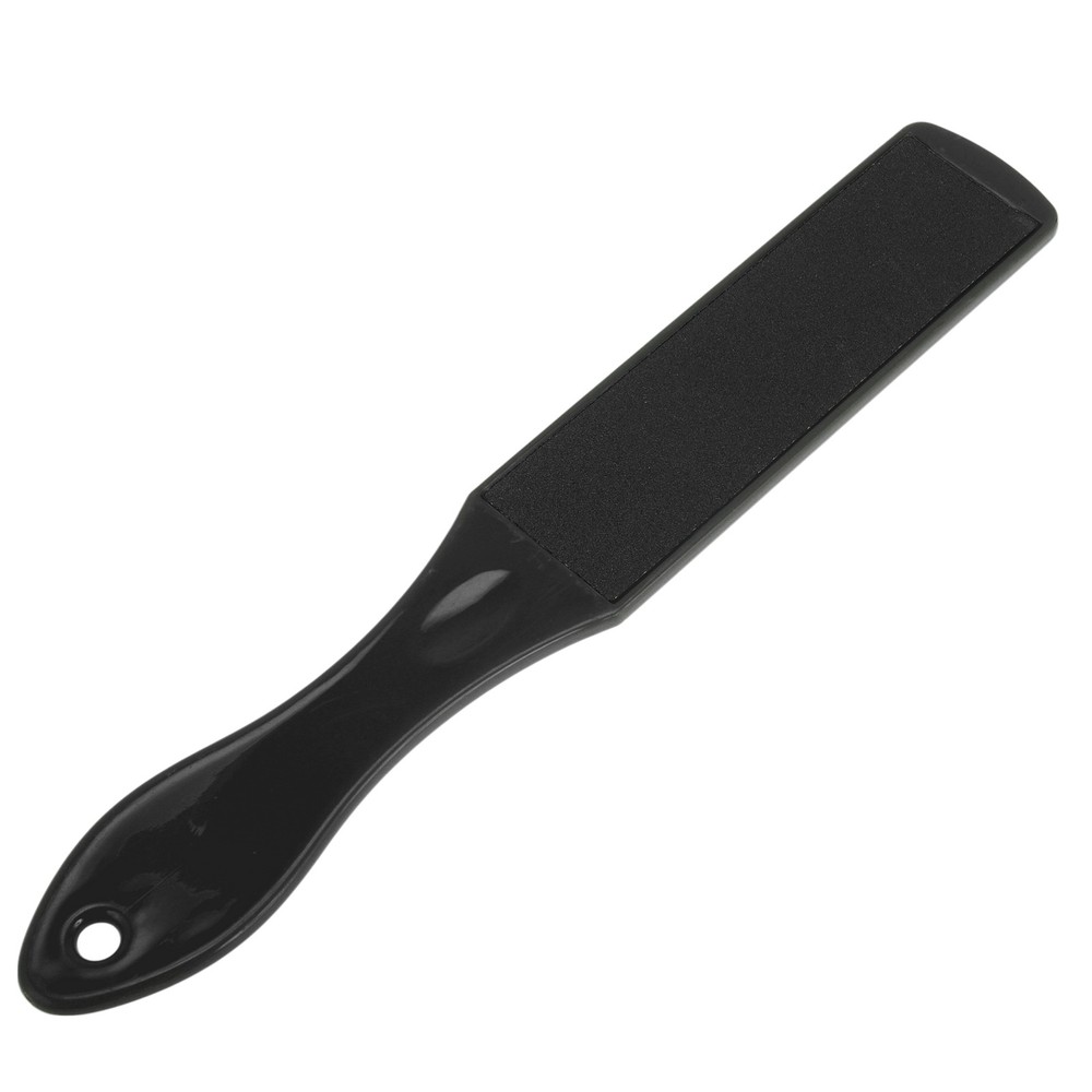Rectangular Double-sided Foot Scrubber Black 1 Pc
