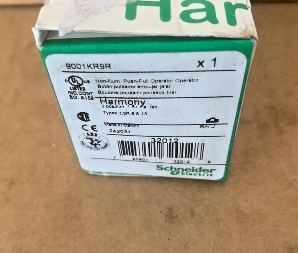 Schneider Electric Harmony 9001KR9R Modular 2 Position Push Button
