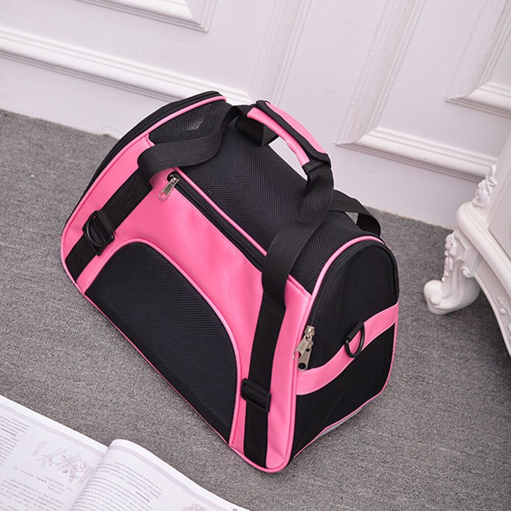 Pet Cat Carrier Hand Bag Soft Sided Breathable Travel Nylon Tote Case S M L