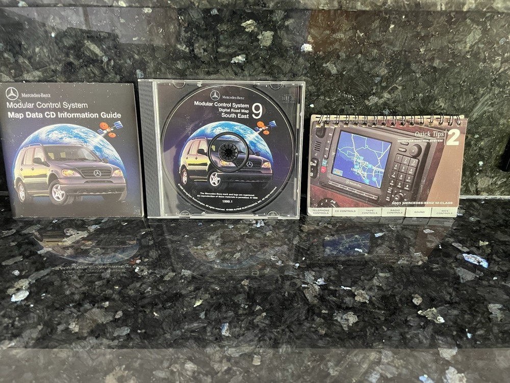Mercedes Benz ML W 163 Navigation System CD Maps