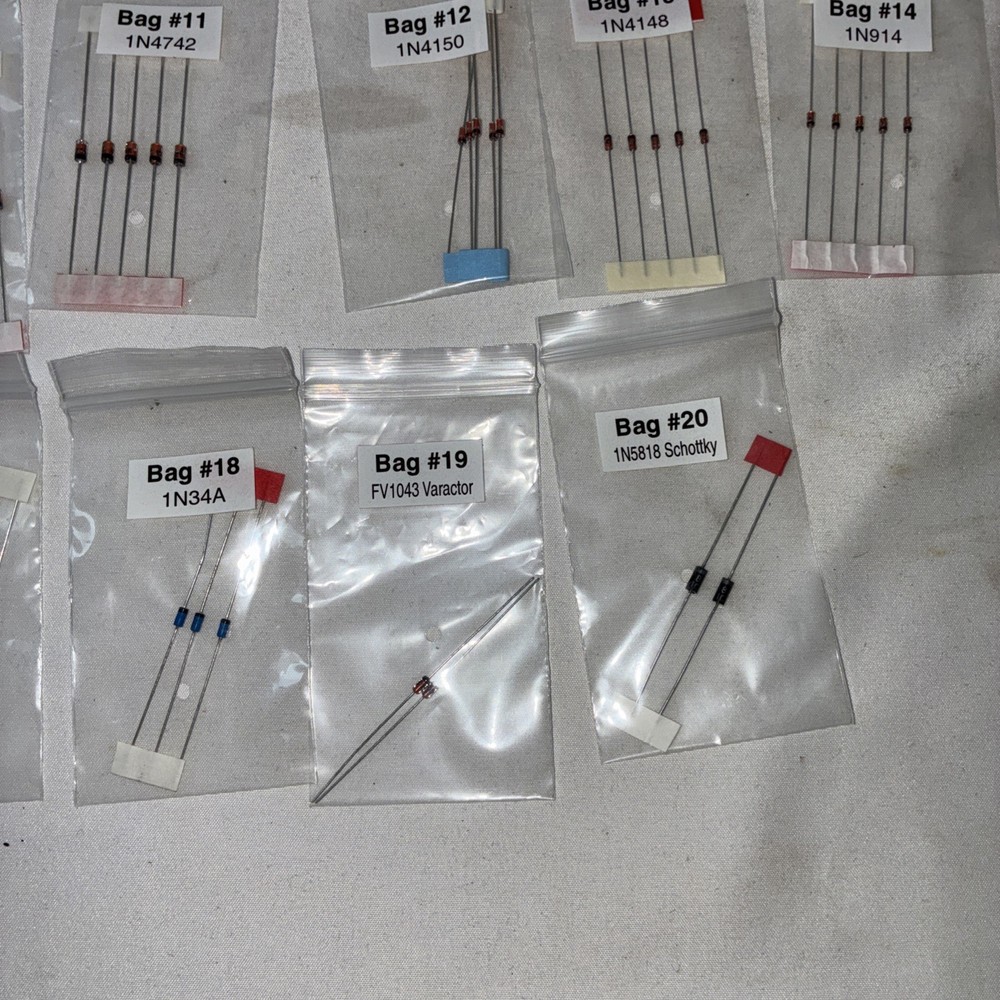 ELENCO DIODE KIT/COMPACITOR LOT