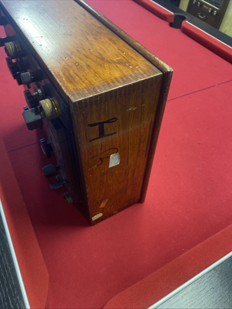 DECADE RESISTOR BOX CAMBRIDGE INSTRUMENT Co - RADIO TEST DEPT - Untested