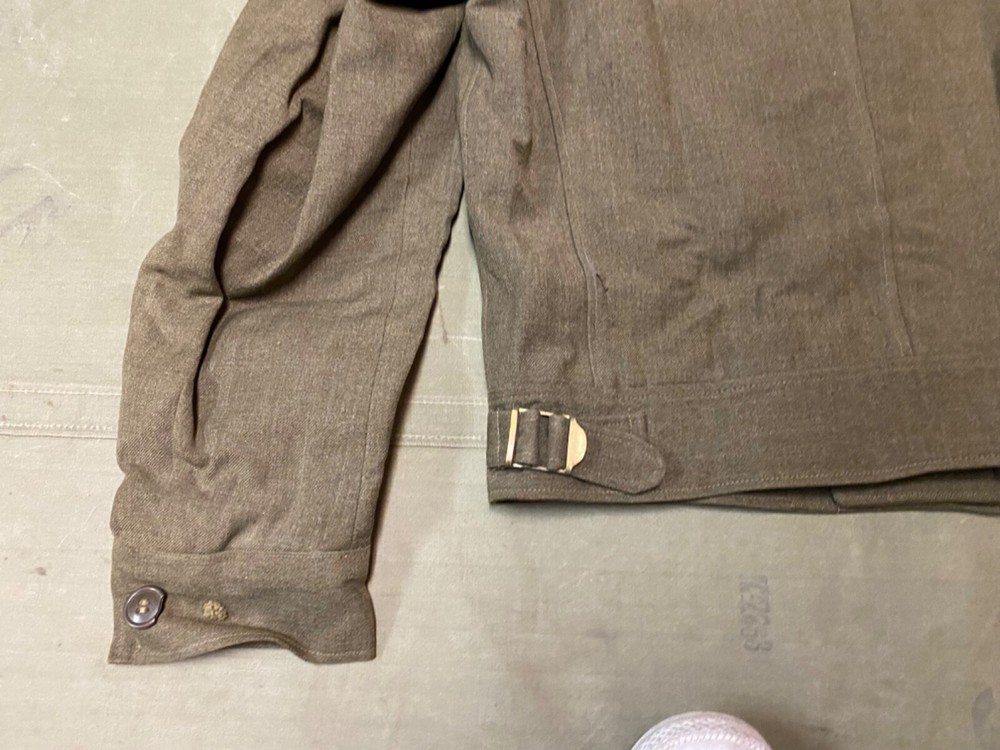 ORIGINAL WWII US ARMY EM NCO M1944 CLASS A IKE JACKET- XSMALL 36R