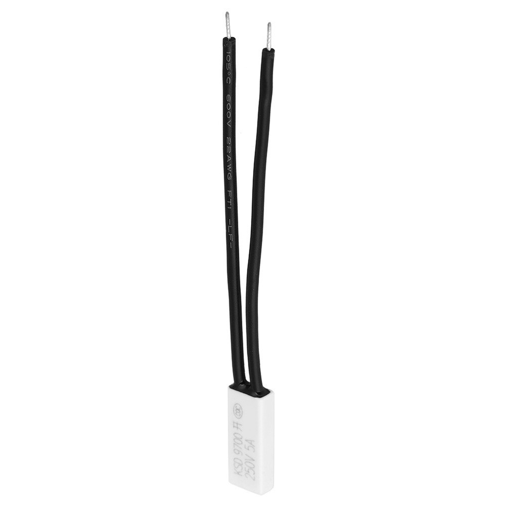 60℃ 10x KSD9700 Normally Open Temperature Control Switch Thermal Protector Plast