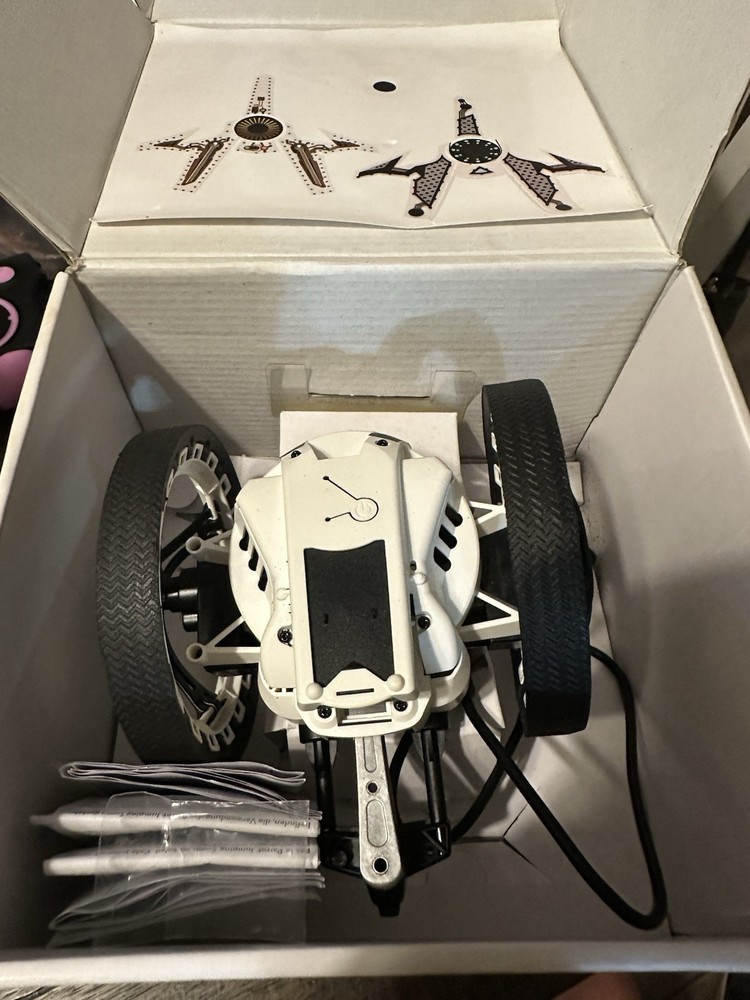 Parrot Minidrones Jumping Sumo White Drone Real Time Jump System