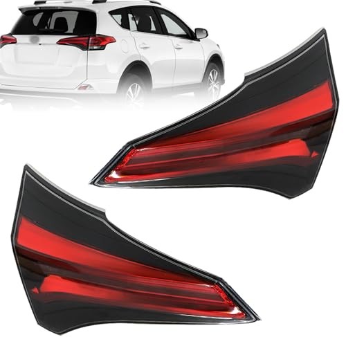 2-Pack Rear Left and Right Tail Light Brake Lamp Assembly Replacement for RAV