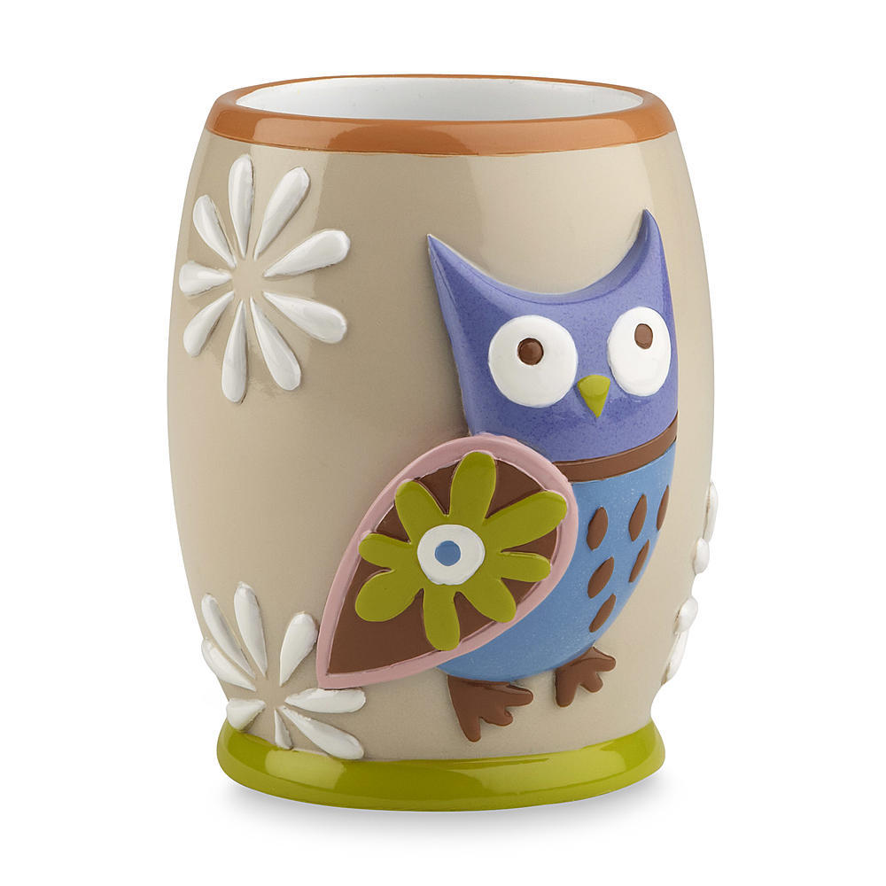 Essential Home Owl Bathroom Tumbler