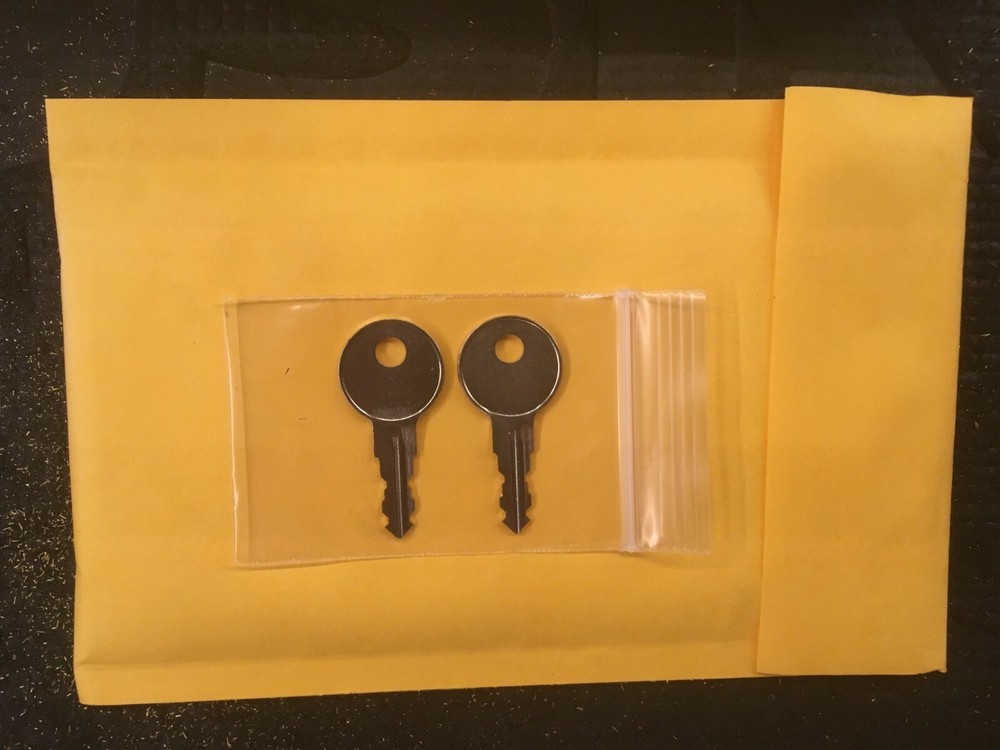 2-Keys for Better Built & Kobalt tool boxes Key Code BB01 - BB10 Made in USA