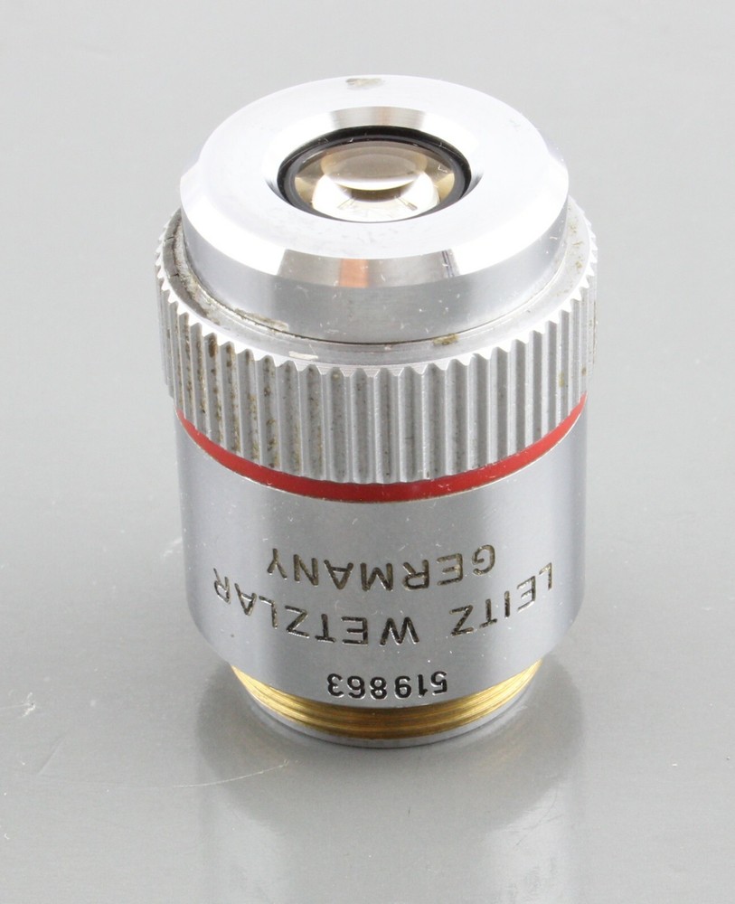 Leitz Plan 4x / 0.10 160 / - Microscope Objective Part # 519863