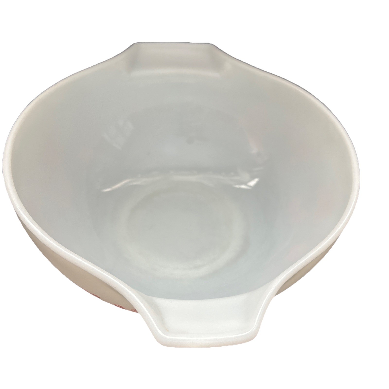 VINTAGE PYREX # 443 PINK GOOSEBERRY SMALL CINDRELLA MIXING BOWL 2.5 PINT FreeShi