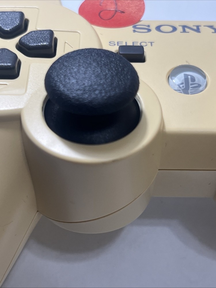 Sony PS3 Sixaxis Wireless Controller white yellowing OEM Original Tested Clean
