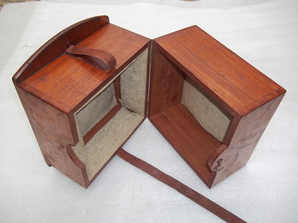 Antique Marine Chronometer Guard Case