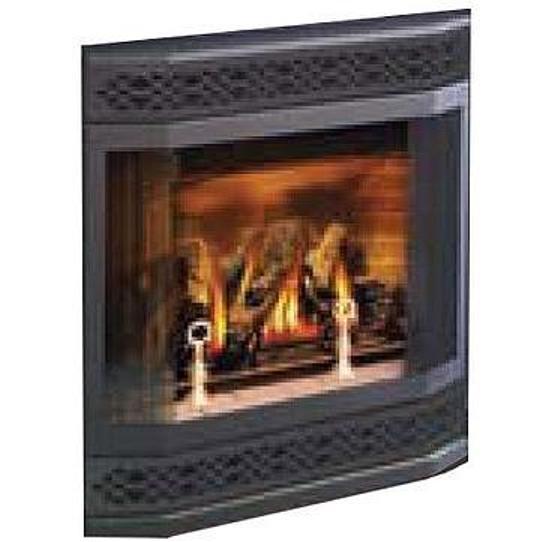 Napoleon / Continental - GD36B-KT Black Bay Front with Pull Screen