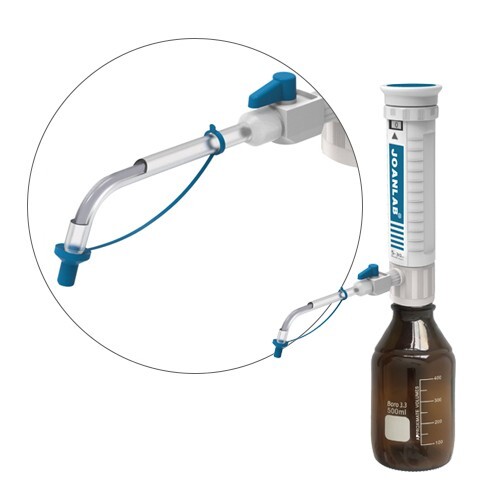 Lab Bottle-Top Liquid Dispenser Volume Range Optional For Liquid Separation