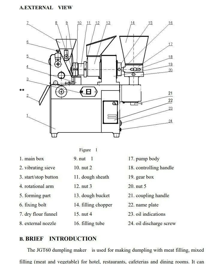 Automatic Large Meat Pie Maker Samosa Egg Roll Dumpling Making Machine