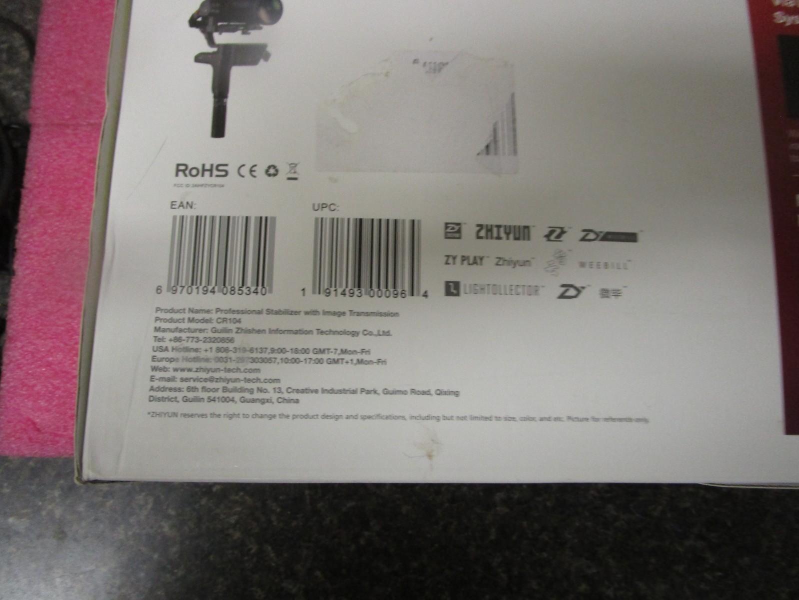 Zhiyun Weebill LAB Gimbal Stabilizer HandHeld