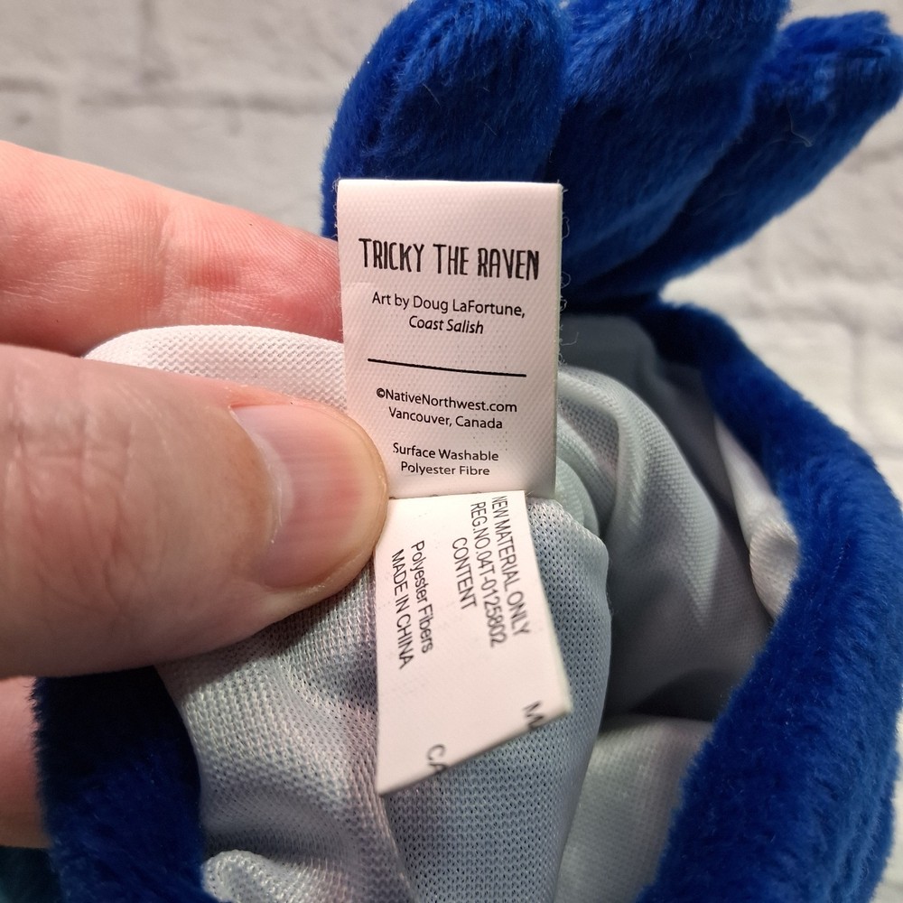 Tricky The Raven Puppet Native Explore Storytellers Collection 9" Plush EUC