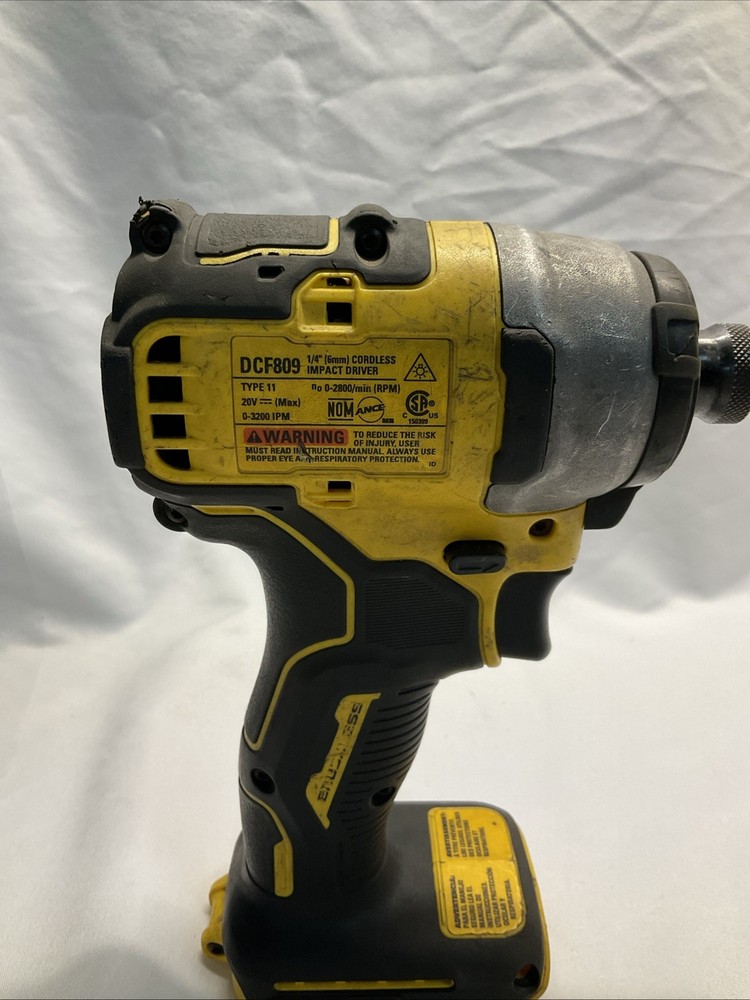 DEWALT DCF809B 20V max atomic compact brushless impact driver – tool only