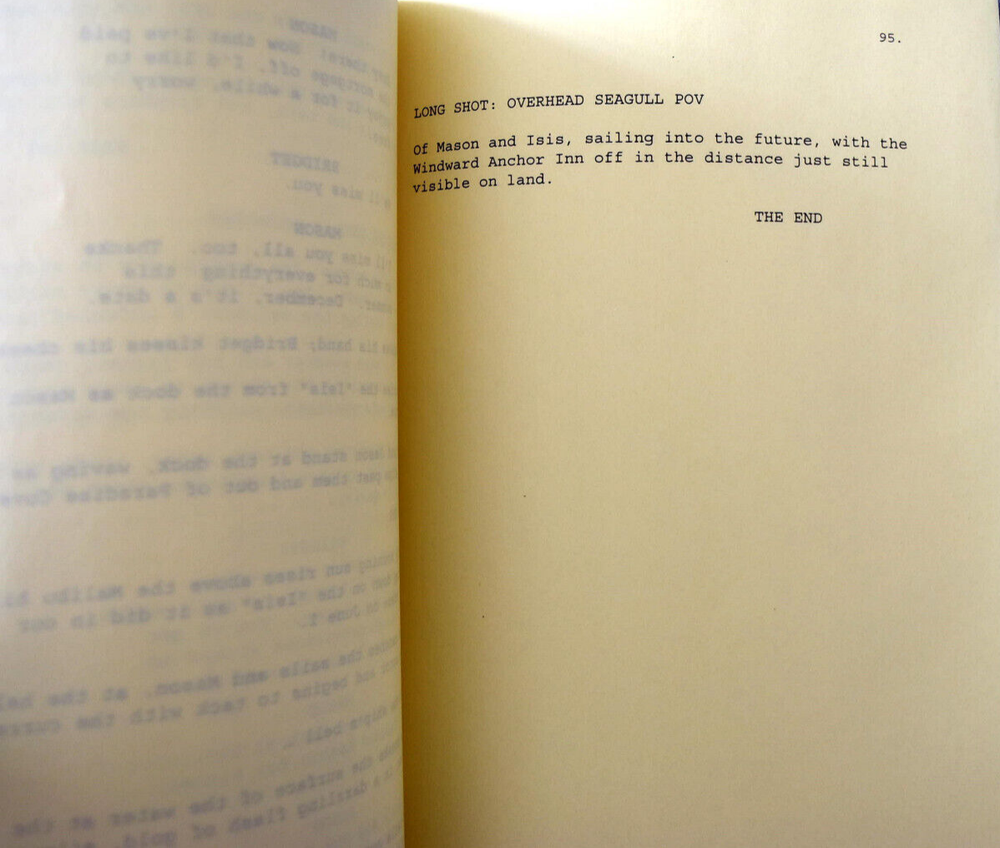 " A Midsummer Night's Beach Party " Original Script Screenplay