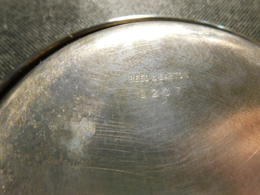 VINTAGE REED & BARTON CANDY DISH! e248DXX