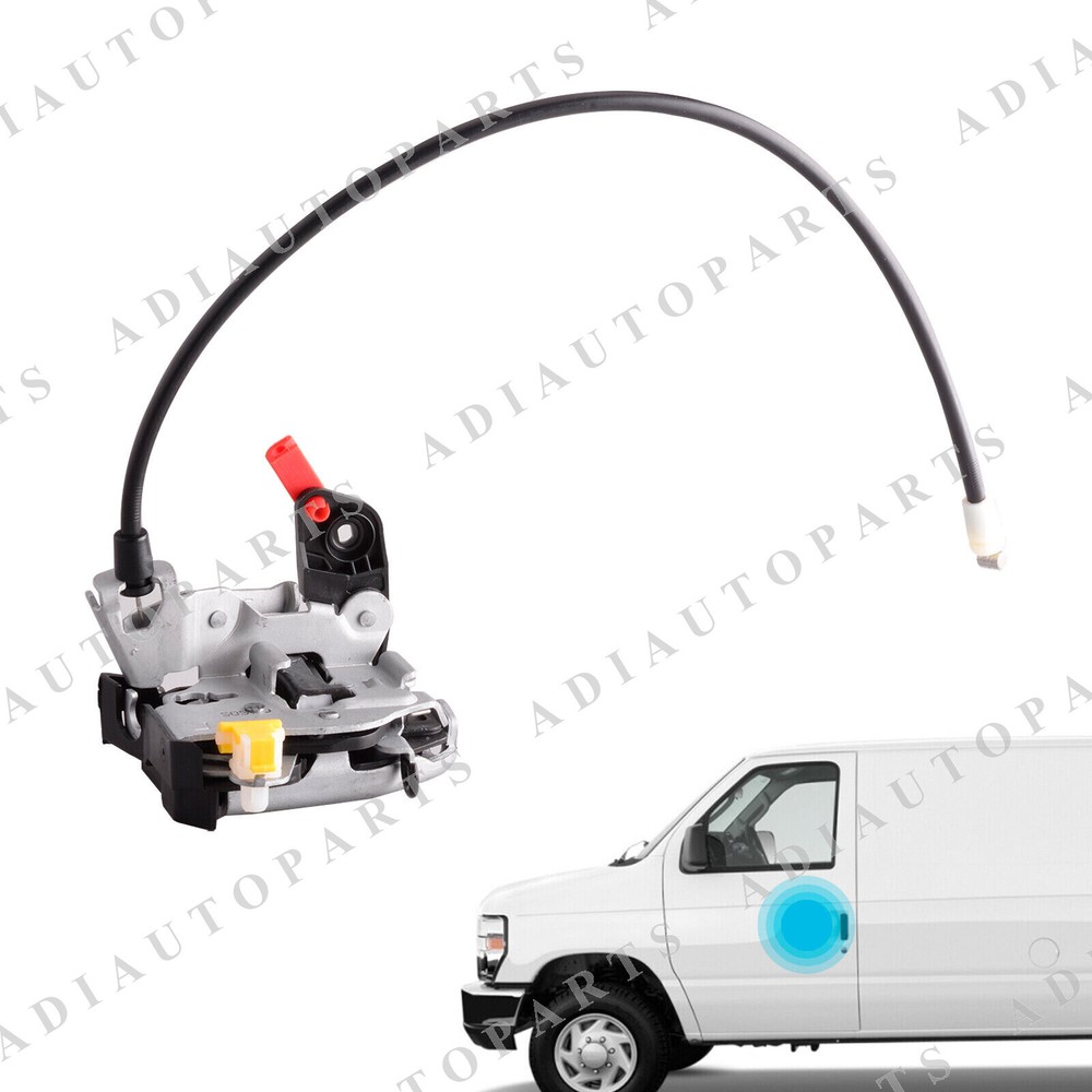 Front Left Driver Side Door Latch Assembly fit 96-19 Ford E150-E350 EconolineVan