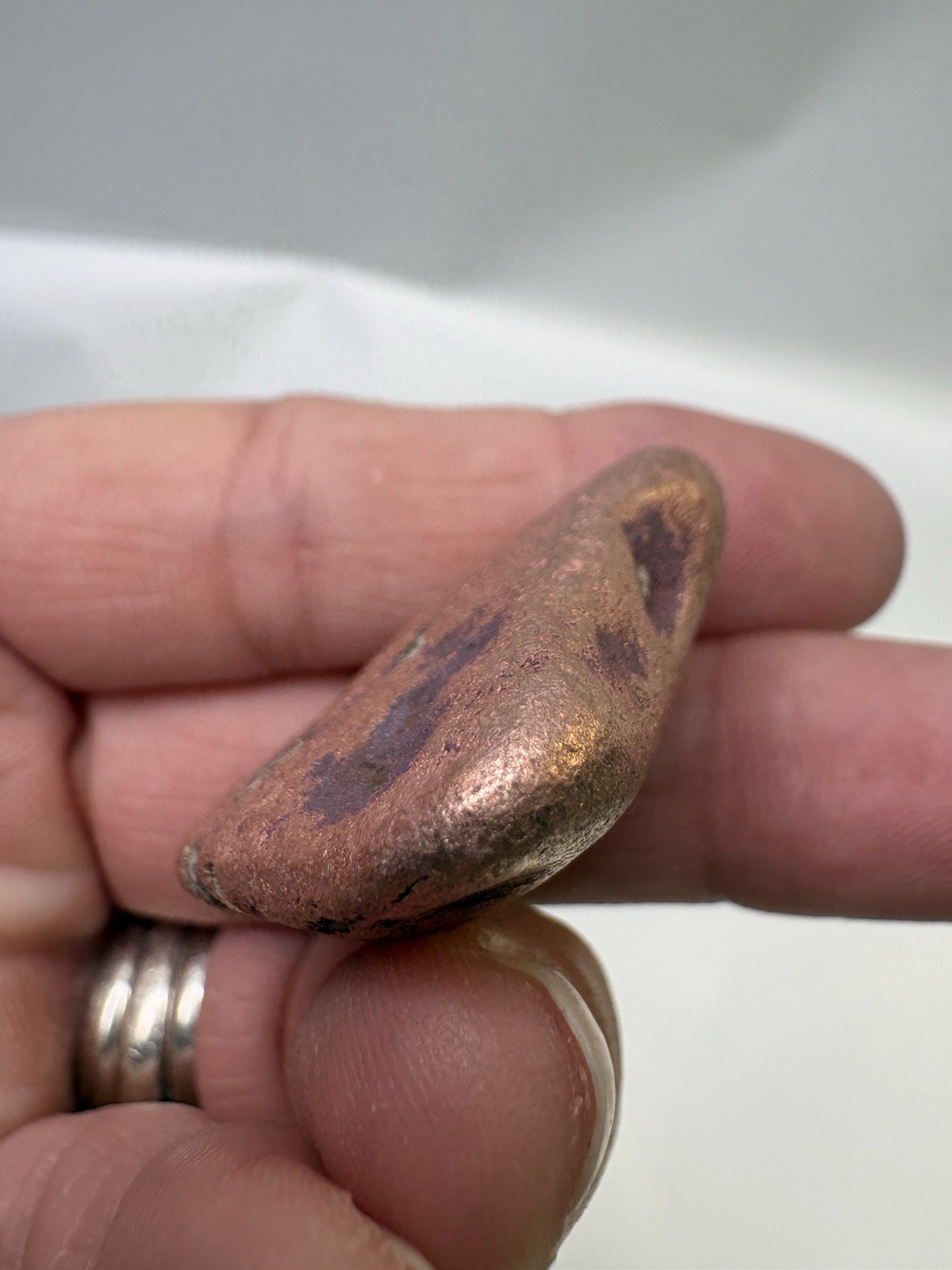 Pure Native Michigan Float Copper Mineral Specimen Lake Superior Keweenaw