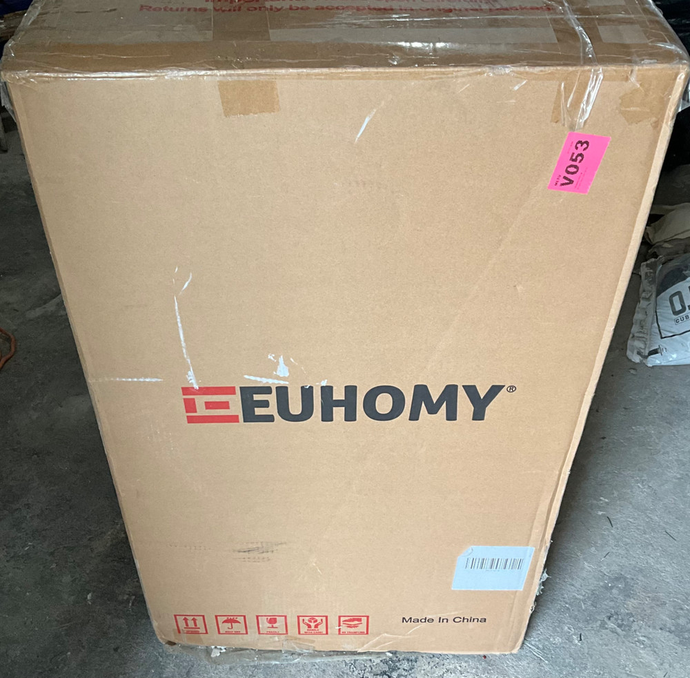 Euhomy Mini Fridge with Freezer, 3.2