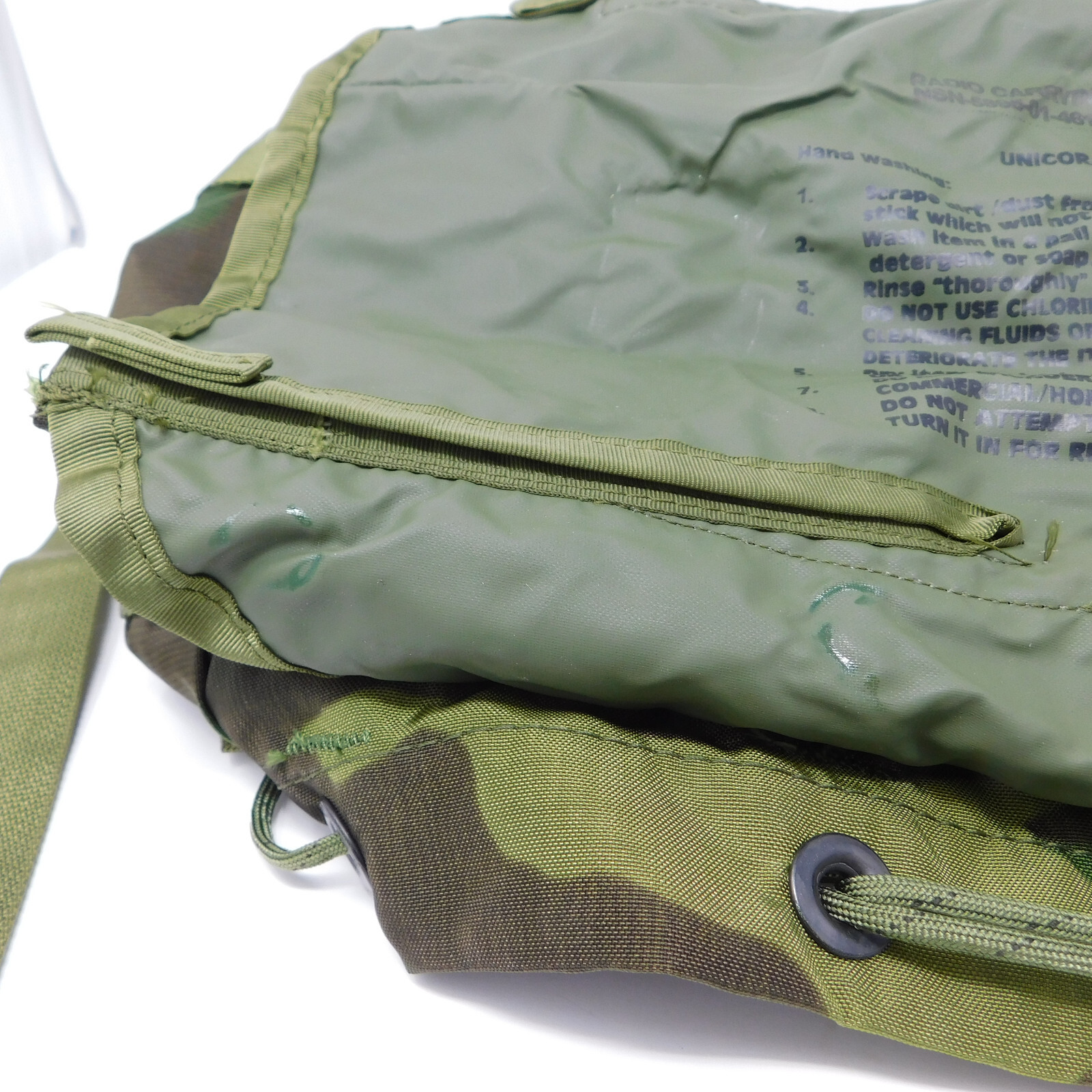 NEW! ALICE Radio Carrying Case - Medium Combat Field Pack w/ Straps - WOODLAND.
