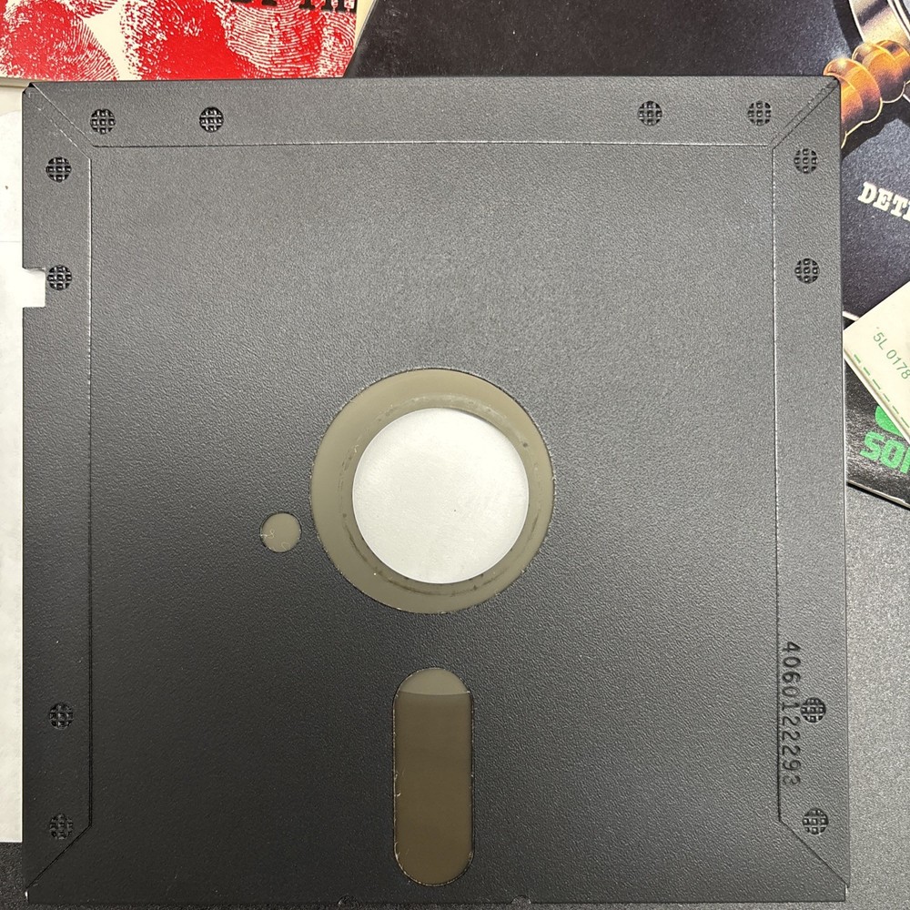 CBS Software Murder By The Dozen Commodore 64 Computer Game on 5.25" Floppy Disk