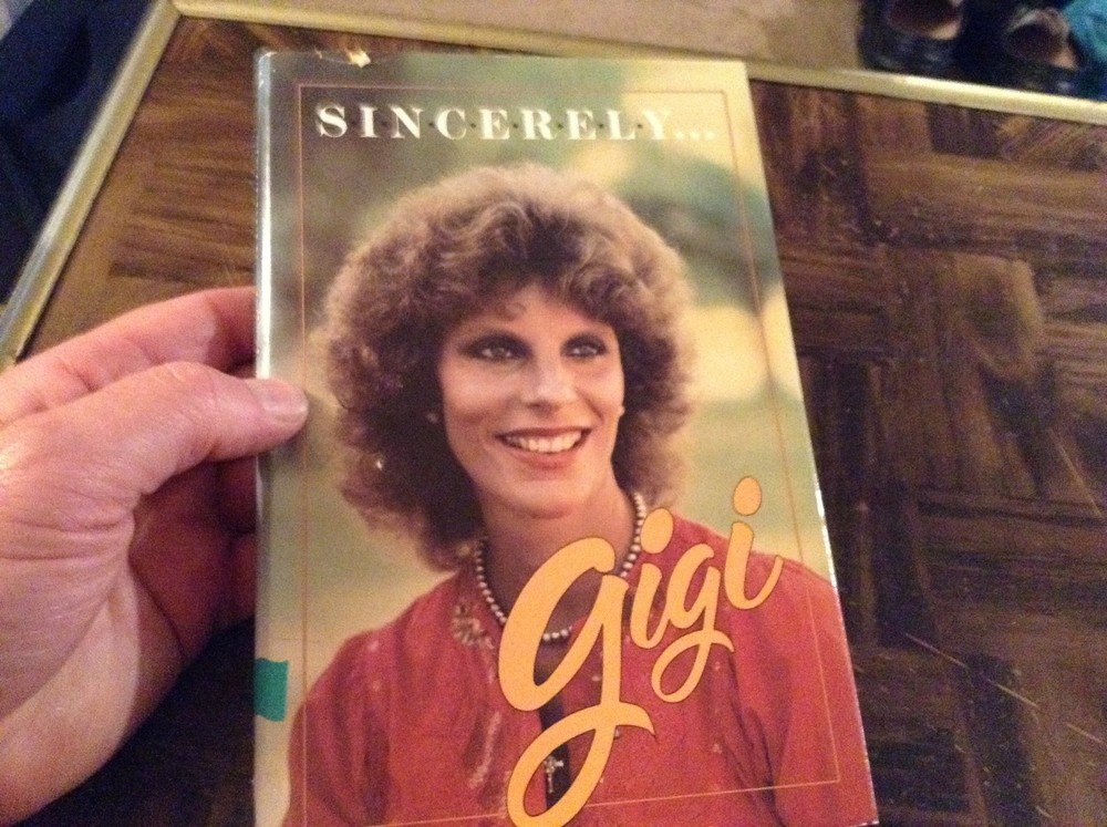 Sincerely hardback book by Gigi