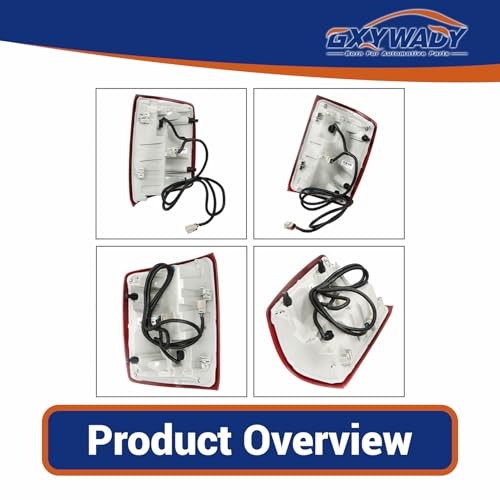 Passenger Right Side Tail Light Assembly Replacement for Silverado 1500 2016