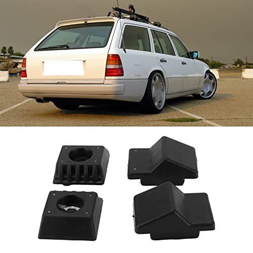 Trunk Stop Buffer, 4pcs Tailgate Stop Buffer Rubber Replacement for W124 C124