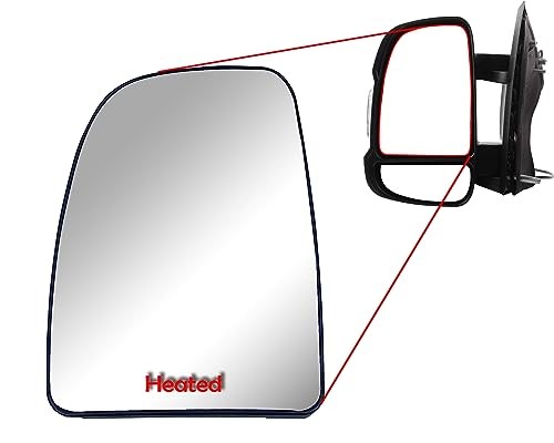Driver Left SIde Replacement Side Mirror Upper Glasses With Driver (LH) Side