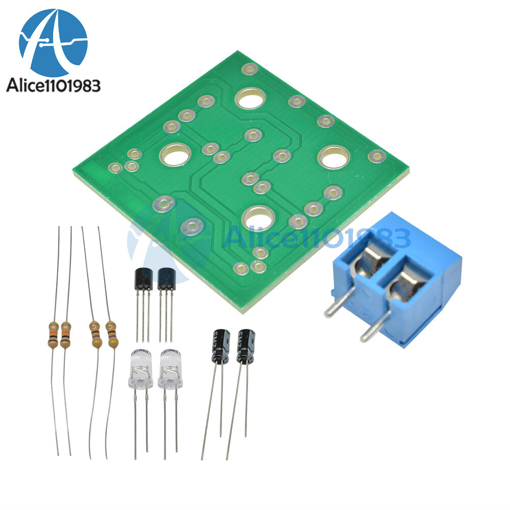 5MM LED Simple Flash Light Simple Flash Circuit DIY Kit