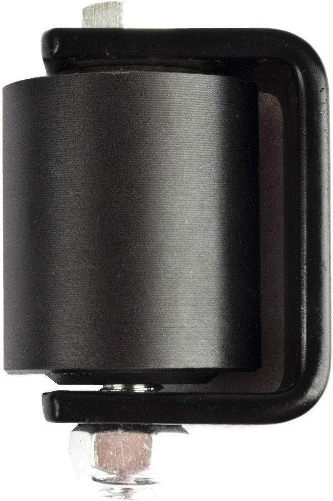 ALEKO 2-inch Side Roller for Sliding Rolling Gate Black Guide with Bracket