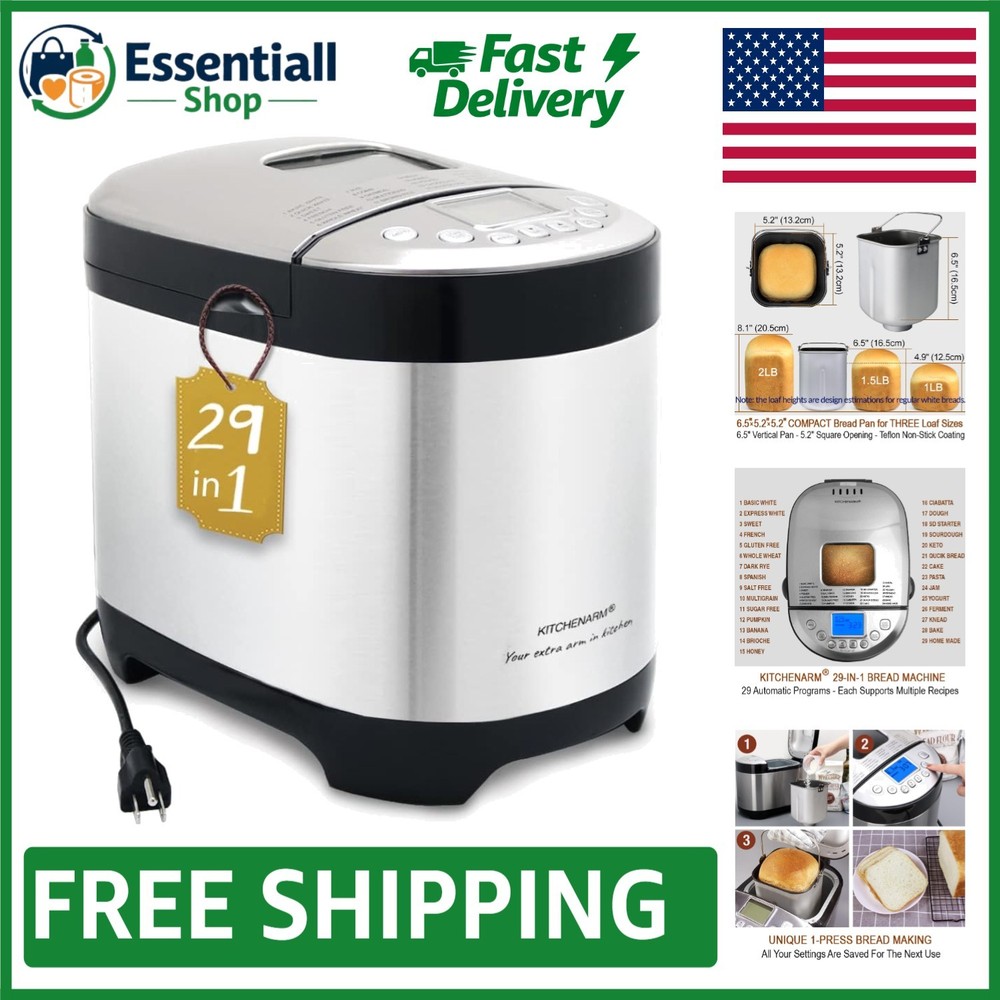 Ultimate Bread Maker: 29 Programs for Perfect Gluten-Free & Artisan Breads