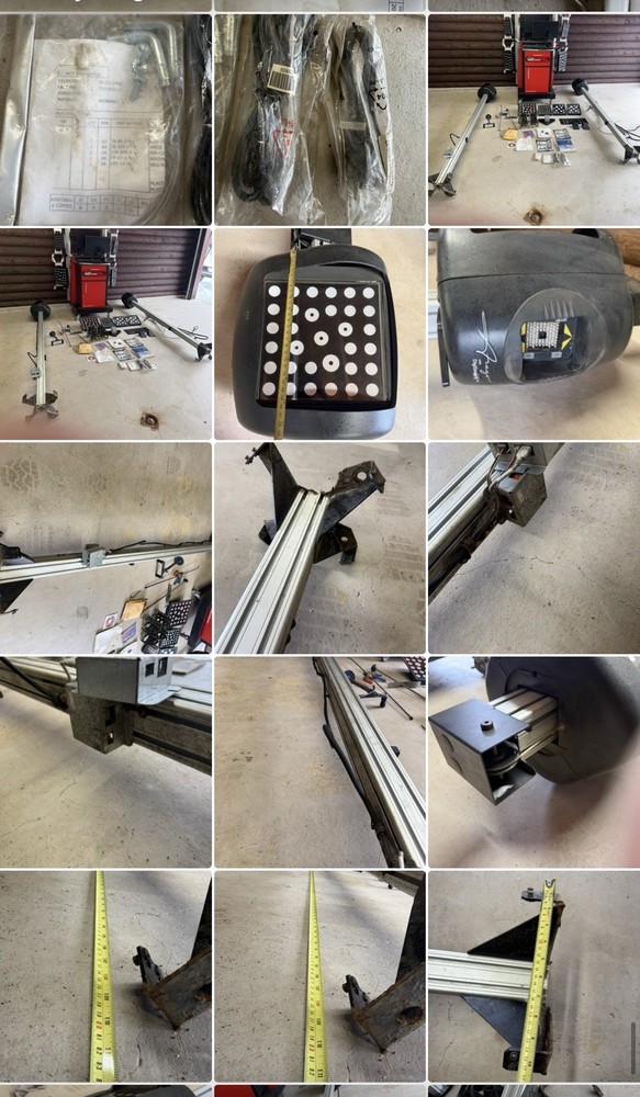 Snap on/ John Bean EEWA550A Wheel Aligner System With Accessories ￼