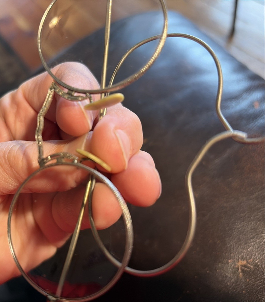 Vintage Silver Framed Glasses