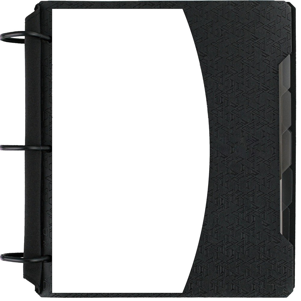 TechLock Ring Binder, Refillable Notebook, Dividers, 300 Pages