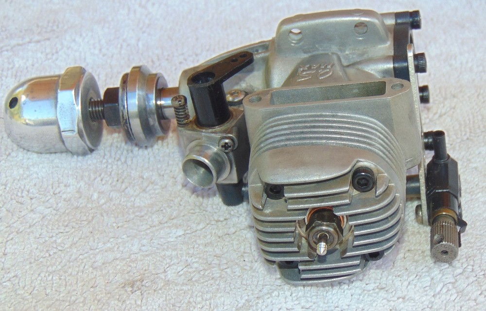 OS LA 40 RC Model Airplane Engine, Nice engine, cleaned with socket screws