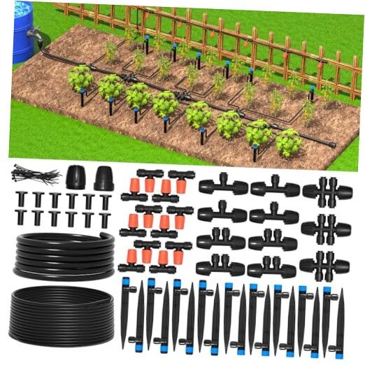 Greenhouse Micro Drip Irrigation Kit Automatic Irrigation System Patio