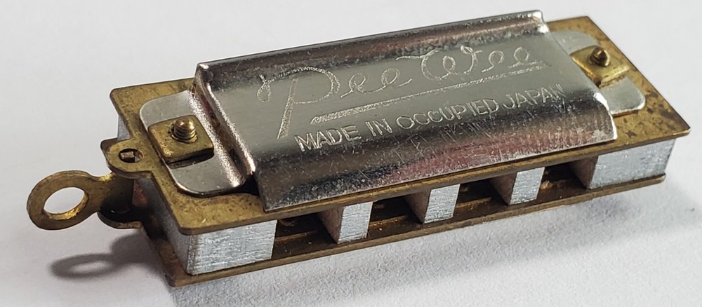 1940s PeeWee Harmonica - Occupied Japan -- With Original Box