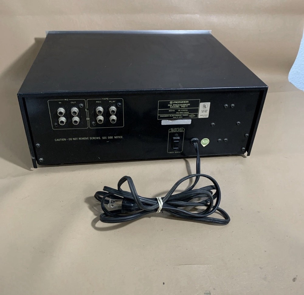 Pioneer RG Dynamic Processor RG-1 Audio Signal Processor