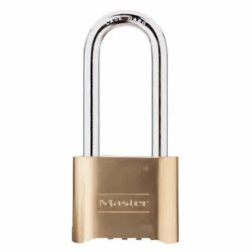 2 x Master Lock 175LH Combination Padlock - Brass