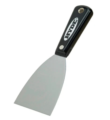 Hyde Tools: SuperFlexx™ Black & Silver Putty Knife