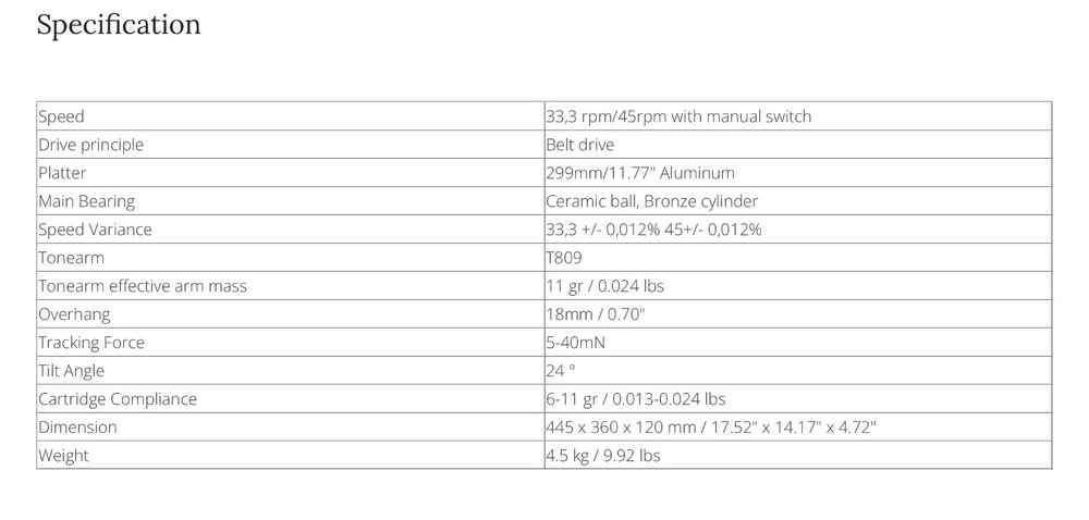 Auris Audio Funky turntable